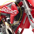 GASGAS OEM Radiateur Kappenset MC50 21-23 / KTM SX50 16-23 Rood + Stickers