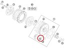 KTM OEM Klinknagels Koppelingshuis SX85 03-17 / TC85 14-17 (per stuk) !!