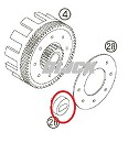 KTM OEM Rubber Clutch Basket SX85 / TC85 03-17 per stuk