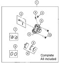 KTM OEM Remklauw Compleet SX85 18-20 (From New Bike)