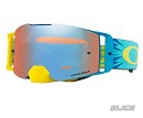 OAKLEY Goggle Front Line Hi Voltage Blue / Yellow - Prizm Sapphire Iridium Lens