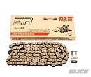 DID Chain 520MXx118L Chain Gold + Clip