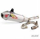 PRO CIRCUIT T-6 Stainless System with removable Spark Arrestor YZF450 18-19