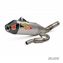 PRO CIRCUIT Ti-6 System with removable Spark Arrestor KXF450 24-25 + Carbon End Cap
