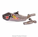 PRO CIRCUIT Ti-6 System with removable Spark Arrestor KXF250 25-.. PRO + Carbon End Cap