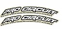 PRO CIRCUIT Decals Frontfender White
