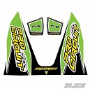 PRO CIRCUIT TI-6 Replacement Sticker Kit GREEN