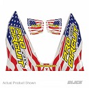 PRO CIRCUIT TI-6 Replacement Sticker Kit STARS USA