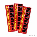 PRO CIRCUIT Temperature strips (x3)