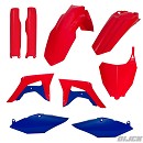 ACERBIS Plastic Kit CRF450 2017 RED/BLUE
- Front Fender Red
- Rear Fender Red
- Side Panels Blue
- Radiator Scoops Red/Blue
- Airboxpanels Red
- Numberplate Red
- Forkguards Red