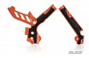 ACERBIS X-Grip Frameguard + Grip KTM All 11-15   ORANGE/BLACK