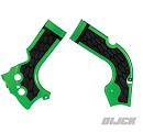 ACERBIS X-Grip Frameguard + Grip KXF450 12-18 GREEN/BLACK
