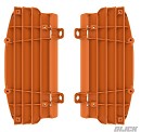 POLISPORT Radiator Louvres SX125/150 16-21 / SX250 17-21 / SXF250-450 16-21 /  EXC/EXC-F 250-500 17-21 ORANGE