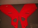 UFO Side Pan CR125 98-99 / CR250 97-99 RED