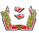 PRO CIRCUIT TI-4R Replacement Sticker Kit
