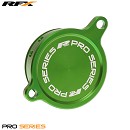 RFX Oil Filter Cover KXF450 06-15 GREEN