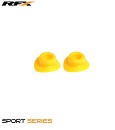 RFX Valve Rubber Seals (2pc) Yellow