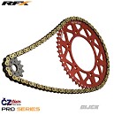 RFX Pro Gold Chain & Sprocket Kit 13-49 CR125 04-08 / CRF250 04-20