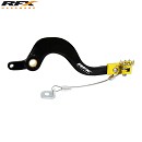 RFX Pro Rear Brake Pedal RMZ250 12-22 / RMZ450 08-22 Black/Yellow