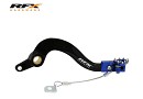 RFX Pro Rear Brake Pedal  YZF450 10-25 Black/Blue
