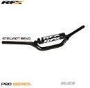 RFX F8 Taper Handlebar STEWART 28.6mm BLACK + Bar Pad (996 Renthal)