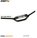RFX F8 Taper Handlebar RC HIGH 28.6mm BLACK + Bar Pad (922 Renthal)