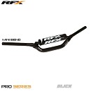 RFX F8 Taper Handlebar RC MINI 28.6mm BLACK + Bar Pad (923 Renthal)
