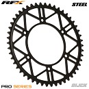 RFX Rear Sprocket KTM SX/SXF/EXC/EXC-F 125-530 91-25 / HVA TC/TE/FC/FE 14-25 / GASGAS MC/MCF/EC/ECF 125-450 21-25 / Triumph TF-X 250 24-.. / TF-X 450 26-.. STEEL