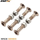 RFX Rear Sprocket Nuts Steel 6pck Japanese