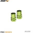 RFX Valve Cap + Valve Key Green (2pc) Green
