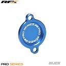 RFX Oil Filter Cover FC250 14-24 / FE250 14-24 / FC350 14-24 / FE350 14-24 / SXF250 13-124 6 / SXF350 11-24 / EXC-F350 11-24 / SXF450 07-12 / SXF505 07-12 BLUE