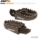 RFX Pro Series Shark Footrest KTM SX85 18-24 / SX125/150 16-22 / SX250 17-22 / SXF 16-22 / EXC/F 17-23 / HVA TC85 18-24 / TC125 16-22 / TE125-250 17-23 / FC250/350/450 16-22 / FE250/350/450 17-23 Hard Anodised