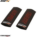 RFX Forkshrink Upper Fork Guard Universal SHOWA Red