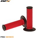 RFX Pro Series Dual Compound Grips Black Ends (Black/Red)