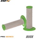 RFX Pro Series Dual Compound Grips Green Ends (Green/Grey)