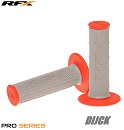RFX Pro Series Dual Compound Grips Orange Ends (Orange/Grey)
