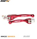 RFX Race Forged Flexible Lever Set RED CR80/85 98-07 / CR125/250/500 92-03 / CRF150 07-19 / CRF450 02-03
