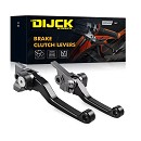 DIKE Flexible Lever Set KTM SX125/150 16-26 / SX/EXC250/300 14-26 / SXF/EXC-F250/350/450/500 14-26 + HVA TC/TE250/300 14-15 / FC/FE 250/350/450/501 14-16 BLACK