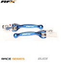 RFX Flexible Lever Set  KTM SX125/150 16-22 / SX/EXC250/300 14-22 / SXF/EXC-F250/350/450/500 14-22 + HVA TC/TE250/300 14-22 / FC/FE 250/350/450/501 14-22 BLUE