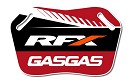 RFX Pro Pit Board Inclusive Marker (Gas Gas White/Red)