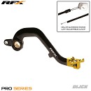 RFX Pro Rear Brake Pedal RM250 01-14 Black/Yellow
