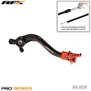 RFX Pro Rear Brake Pedal SX/F All 16-22 EXC-F 250/350/450 17-22 / MC/F 125-450 21-22 Black/Orange