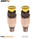 RFX Fork Bleeder2 Showa/Kayaba M5x0.8 STAINLESS/YELLOW