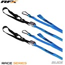 RFX Tiedown Hi/Viz 1.0 + Extra Loop & Carabiner Clip BLACK/BLUE