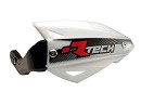 RACETECH ATV Vertigo Handguards + Mount WHITE