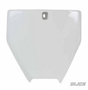 RACETECH Front Number Plate HVA TC65 17-23 WHITE