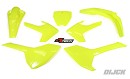 RACETECH Plastic Kit HVA TC 16-18 / FC 16-18 FLUOR YELLOW