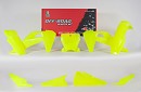 RACETECH Plastic Kit HVA TC125/250 19-22 / FC250-350-450 19-22 / FC450 ROCKSTAR EDITION / TX250-300 19-22 / FX 250-350-450 19-22 Fluor Yellow

- Front Fender Fluor Yellow
- Rear Fender Fluor Yellow
- Front Number Plate Fluor Yellow
- Radiator Scoops Fluor Yellow
- Airbox Cover Fluor Yellow