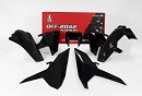 RACETECH Plastic Kit HVA FE250/350/450/501 OEM Colour 17-19
- Front Fender Black
- Rear Fender Black
- Side Panels Black
- Radiator Scoops Black
- Front Number Plate Black