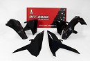 RACETECH Plastic Kit HVA FE250/350/450/501 OEM Colour 17-19
- Front Fender Black
- Rear Fender Black
- Side Panels Black
- Radiator Scoops Black
